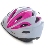 Funkier Dreamz kids Safe Helmet Led Light Protection White/Pink 46-51Cm - Image 3