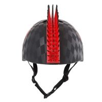 C-Preme Raskullz 2021 FS Child Helmet 5+Year Skull Hawk Red - Image 4