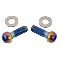 SRAM Caliper Mounting Hardware (Also Direct Mount) Stainless Rainbow Bolts - Image 4