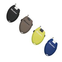 4X Master Lock Cycle Retractable Cable Lock Black / Green / Blue / Taupe-70cm long x 2mm - Image 2