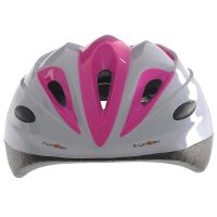 Funkier Dreamz kids Safe Helmet Led Light Protection White/Pink 46-51Cm - Image 2