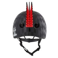 C-Preme Raskullz 2021 FS Child Helmet 5+Year Skull Hawk Red - Image 3