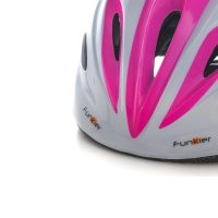 Funkier Dreamz kids Safe Helmet Led Light Protection White/Pink 46-51Cm - Image 6