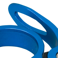 Blue Seat Post Clamp