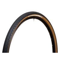PANARACER Gravelking SK TLC Bicycle Folding Tyre 26 x 2.10" Tyre Black / Brown
