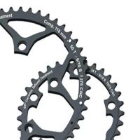 Stronglight 110PCD Type S - 7075 Series 5-Arm Chainring in Black 48T - Image 8