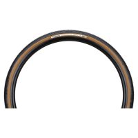 PANARACER Bicycle Gravelking Semi Slick TLC 700 x 28c Folding Tyre Black / Brown - Image 3