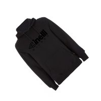Cinelli Milano Flocked Bicycle Cycle Bike Hoodie Black/XL - Image 3
