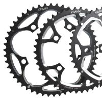 KranX 110BCD Alloy Chainring in Silver - 5 Arm 48T - Image 6