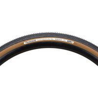 PANARACER Bicycle Gravelking Semi Slick TLC 700 x 28c Folding Tyre Black / Brown - Image 5