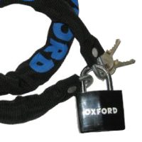 Oxford - PADLOCK & CHAIN - LK139 Bicycle Bike security Multi Lock key LK139 - Image 6