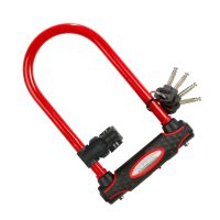 Master Lock U-lock 8195 black with holder 11 x 28cm [8195] Red - Image 3