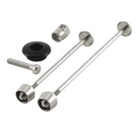 Pitlock 2Pcs Wheel Quick Release Skewers Locking Security Front rear Wheel & Headset