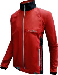 Funkier Attack WJ-1327K Kids Waterproof Jacket in Red X-Large - Age 14 Approx