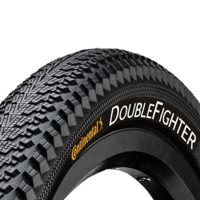 Continental 24" 24 x 1.75 DoubleFighter III black/black wire skin - Image 3