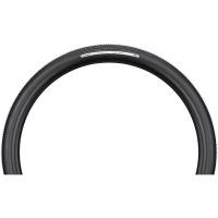 PANARACER Bicycle Gravelking Semi Slick TLC 700 x 28c Folding Tyre Black / Black - Image 4