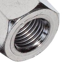 Axle Track Nut Size 3/8" 9.5mm Silver