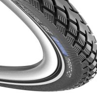 Schwalbe Marathon GreenGuard Touring Endurance Compound Tyre in Black/Reflex - Image 8