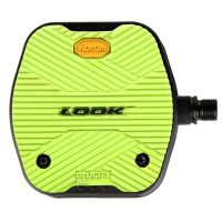 Look City Bicycle Bike Rubber Grip Flat Commuter Pedals Lime - Image 3