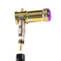 Granite Juicy Nipple Bicycle 44mm Valve Cap And Core Removal Tool Oil Slick - Image 6