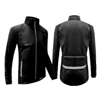 Funkier Attack WJ-1327 Gents Waterproof Jacket in Black XL - Image 7