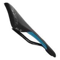 Selle Italia SLS Lady Flow Manganese MTB Hybrid Road Bike Saddle Black / Teal - Image 7