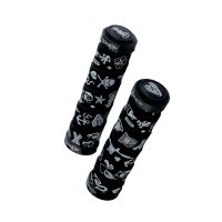 Cinelli Mike Giant Art Mountain Bike Handlebar Grips Black - Image 2