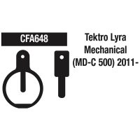 EBC Tektro Lyra Mechanical MD-C500 Green Disc Brake Pads - Image 2