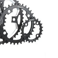 KranX 130BCD Alloy Chainring in Black 39T Pressed - Image 2