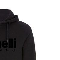 Cinelli Milano Flocked Bicycle Cycle Bike Hoodie Black/Medium - Image 6