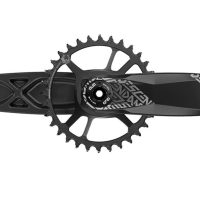 Truvativ Crank Descendant 6K Aluminium Eagle Boost 148 DUB 12S 170W 2Chainring Black Dubs Cups Not Inc - Image 2