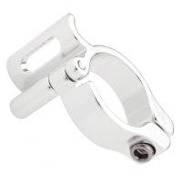 Braze On Gear Mech Hanger Clamp Adaptor Front Derailleur 34.9mm - Silver - Image 6