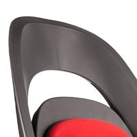 Hamax Caress Child Bike Seat Red / Grey - Image 7