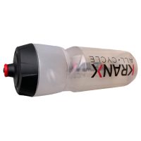 KRANX Plastic Water Bottle 800ml Cycling Water Drink Bottle in Translucent - Image 3