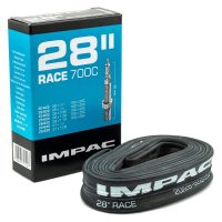 Impac Inner Tube 28 Inch Race 700c 20/28-622 60mm Presta Valve Black Pack of 2 - Image 2