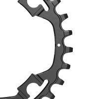 SRAM Chain Ring X-Sync 44T 11 Speed Apex 1 Asymmetric 110BCD Alum Black BB30 OR GXP - Image 4