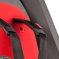 Hamax Caress Child Bike Seat Red / Grey - Image 6