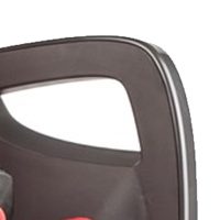 Hamax Caress Child Bike Seat Red / Grey - Image 4