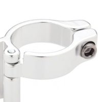 Braze On Gear Mech Hanger Clamp Adaptor Front Derailleur 34.9mm - Silver - Image 4