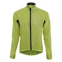 Funkier DryRide Pro Gents Showerproof Windproof Jacket in Fluo Yellow XX-Large - Image 2