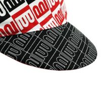 Cinelli Columbus Cento Bicycle Cycle Bike Cap Black / White / Red - Image 4