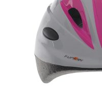 Funkier Dreamz kids Safe Helmet Led Light Protection White/Pink 46-51Cm - Image 7