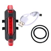 USB Rechargeable LED Bike Lights Set