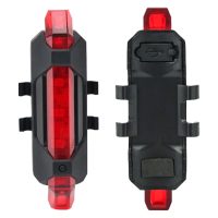 USB Rechargeable LED Bike Lights Set